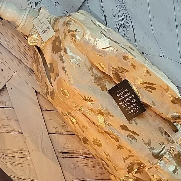 Tuckernuck Tan/Cream Coupe Palmerston Mini Dress Numerous Sizes - Picture 4 of 12